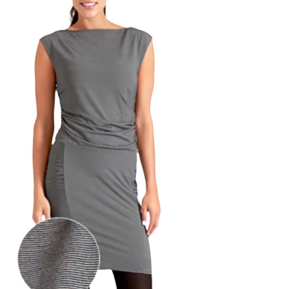 Athleta Micro Stripe Westwood dress Size XXS